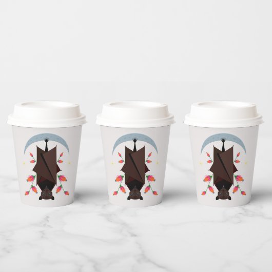 Flying Fox 8oz. Papieren Bekers (Multi)