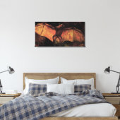 Flying Fox Bat door Vincent van Gogh Canvas Afdruk (Insitu (Slaapkamer))