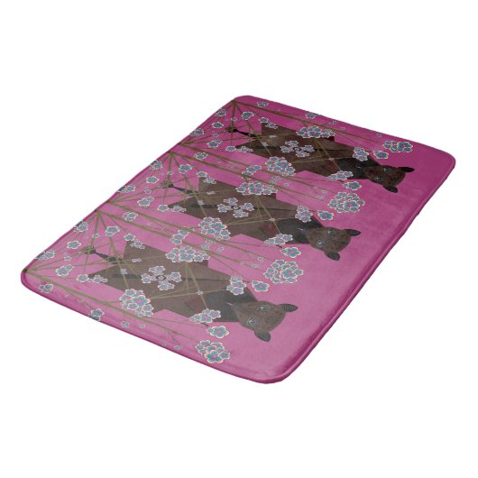 Flying Fox Boysenberry Bathmat Badmat (Gekanteld)