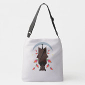 Flying Fox Crossbody Bag (2 Sizes) Tas (Achterkant)