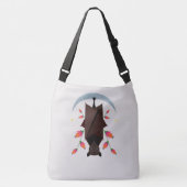 Flying Fox Crossbody Bag (2 Sizes) Tas (Voorkant)