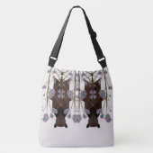 Flying Fox Crossbody Bag (2 Sizes) Tas (Voorkant)