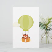 "Flying" Fox I Briefpapier (Staand voorkant)