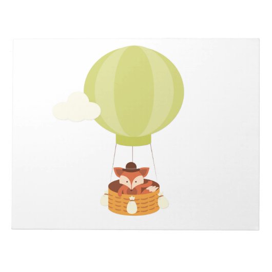 "Flying" Fox I Notitieblok (Voorkant)