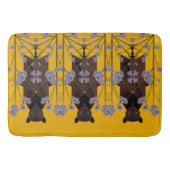 Flying Fox Mosterd Badmat (Voorkant)