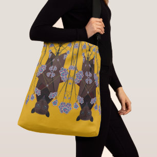 Flying Fox Mosterd Crossbody Bag (2 maten) Tas