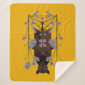 Flying Fox Mosterd Sherpa Deken (3 maten) (Voorkant)