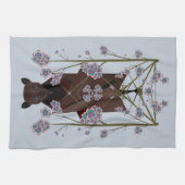 Flying Fox Sky Blue Kitchen Towel Theedoek (Horizontaal)