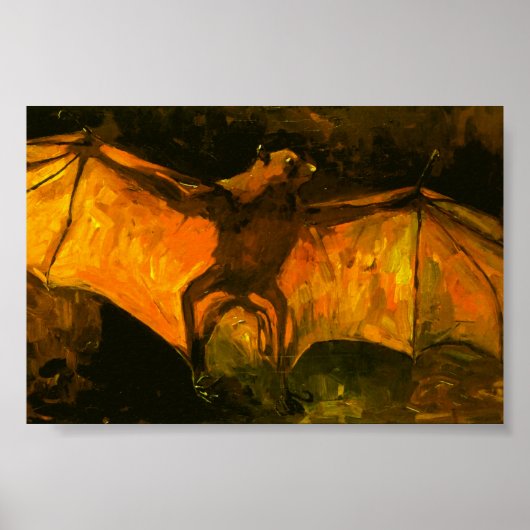 Flying Fox Van Gogh Fine Art Painting Poster (Voorkant)