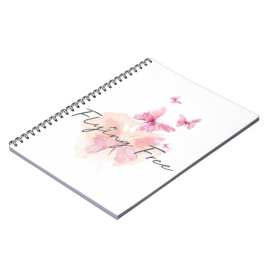 Flying Free Spiral Journal (Côté gauche)