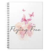 Flying Free Spiral Journal (Devant)