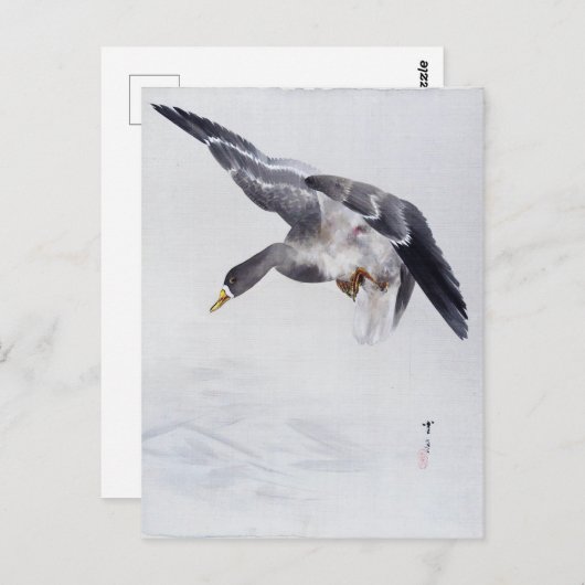 Flying Goose, Watanabe Seitei Briefkaart (Voorkant / Achterkant)