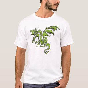 Flying Green Dragon T-shirt