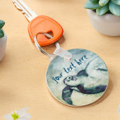 Flying Green Zee Turtle | SLEUTELHANGER