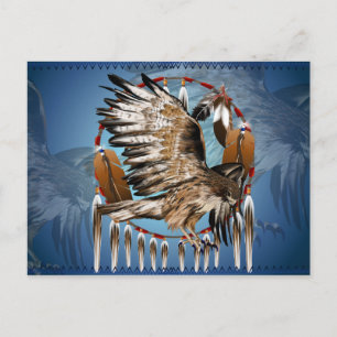 Flying Hawk Dreamweaver Briefkaart
