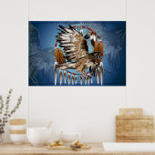 Flying Hawk Dreamweaver Print (Keuken)