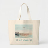 Flying High at Low Tide Tote Bag (Devant)