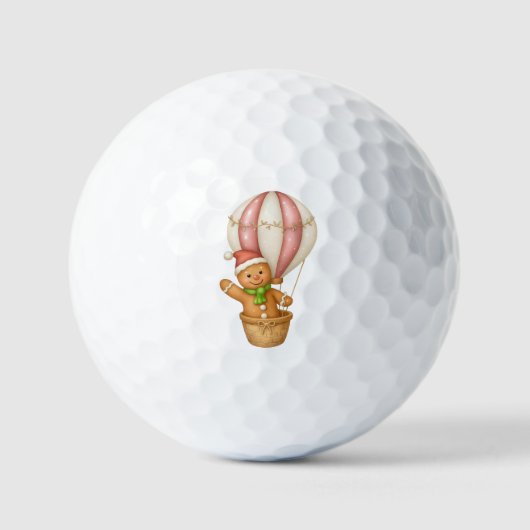 Flying High This Christmas! Gingerbread Golfballen (Voorkant)