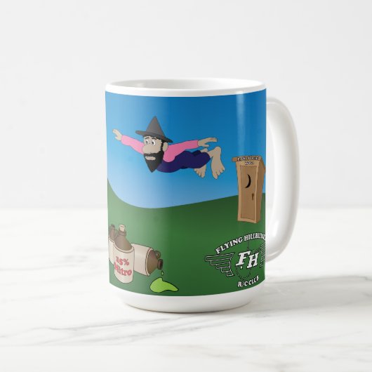 Flying Hillbillies Mug (Devant droit)
