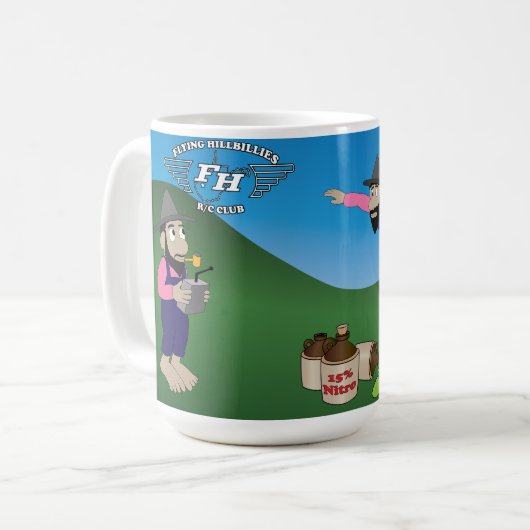 Flying Hillbillies Mug (Devant gauche)