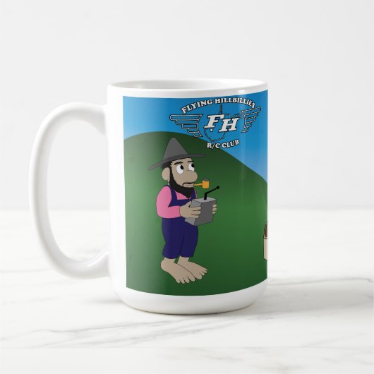 Flying Hillbillies Mug (Gauche)