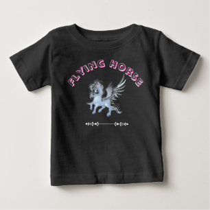 Flying Horse Kinder T-Shirt – Magisch paardendesig