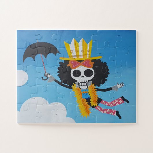 Flying King Skull Legpuzzel (Horizontaal)