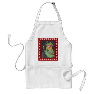 Flying Lady Liberty - Apron Standaard Schort