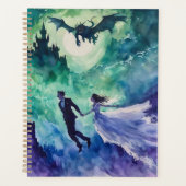 Flying Lovers - Waterverf Schilderen Planner (Voorkant)