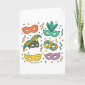 Flying Masks Kaart (Voorkant)