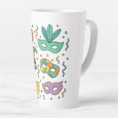 Flying Masks Latte Mok (Rechterhoek)