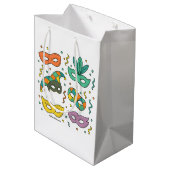 Flying Masks Medium Cadeauzakje (Achterkant Gekanteld)