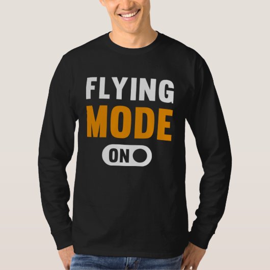 Flying Mode on T-shirt (Voorkant)