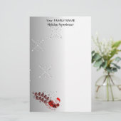 Flying Monkey Santa Briefpapier (Staand voorkant)