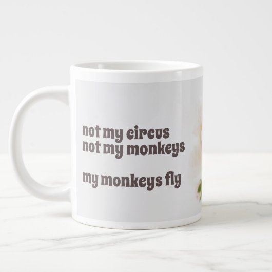 Flying Monkeys Jumbo Mug (Gauche)