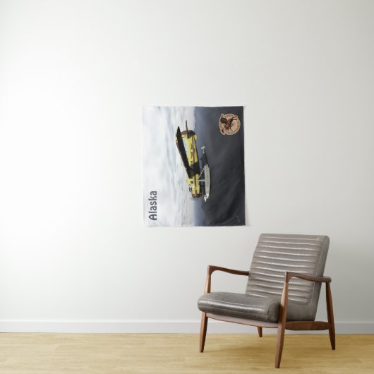 Flying Moose Aviation de Havilland DH3-C Otter Wandkleed (In situ)