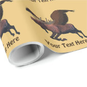 Flying Moose Cadeaupapier (Rol Hoek)