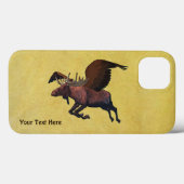 Flying Moose Case-Mate iPhone Case (Achterkant (horizontaal))