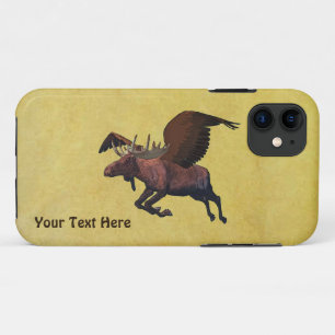 Flying Moose iPhone 11 Hoesje