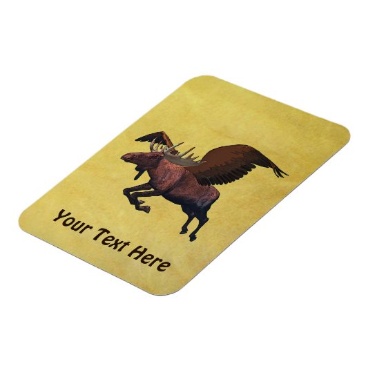 Flying Moose Magneet (Linkerzijde)