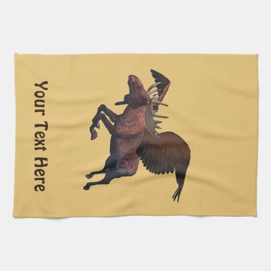 Flying Moose Theedoek (Horizontaal)