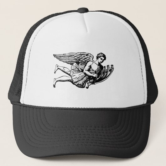 Flying Musical Angel Trucker Pet (Voorkant)