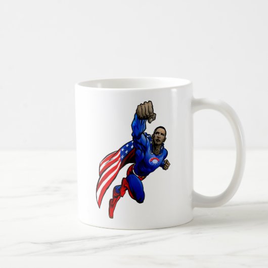 Flying Obama Koffiemok (Rechts)