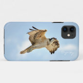 Flying Osprey Fish-Eagle Wildlife Fotoscène Case-Mate iPhone Case (Achterkant (horizontaal))