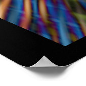 Flying OSPREY Raptor Modern Art Poster (Hoek)