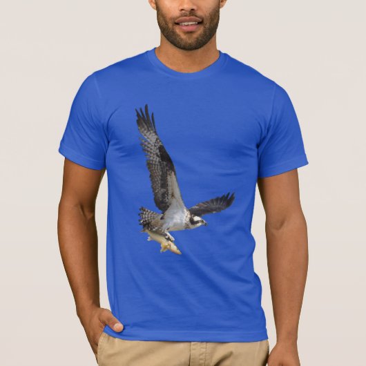Flying Osprey Wildlife Mode Series T-shirt (Voorkant)