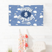 flying paper airplanes childs birthday spandoek (Insitu)
