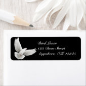 Flying Peace Dove Étiquette (En situation)