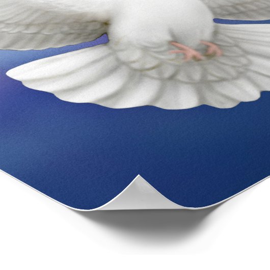 Flying Peace Dove Print (Hoek)