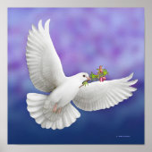 Flying Peace Dove Print (Voorkant)